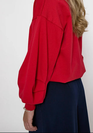 MSTILLEA SWEAT - HAUTE RED