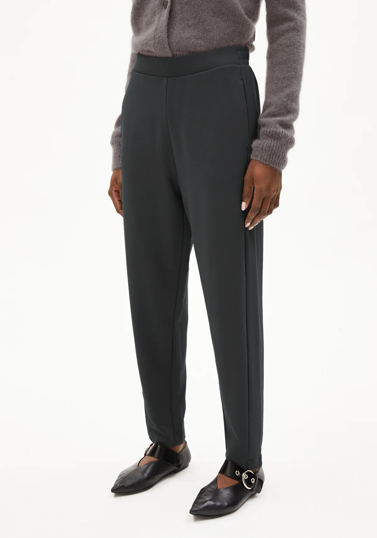 Magdaalena Pants in Steel Melange