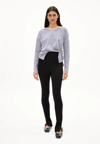 Xianaa Lovely Stripes Shirt in Oatmilk/Blue Noon