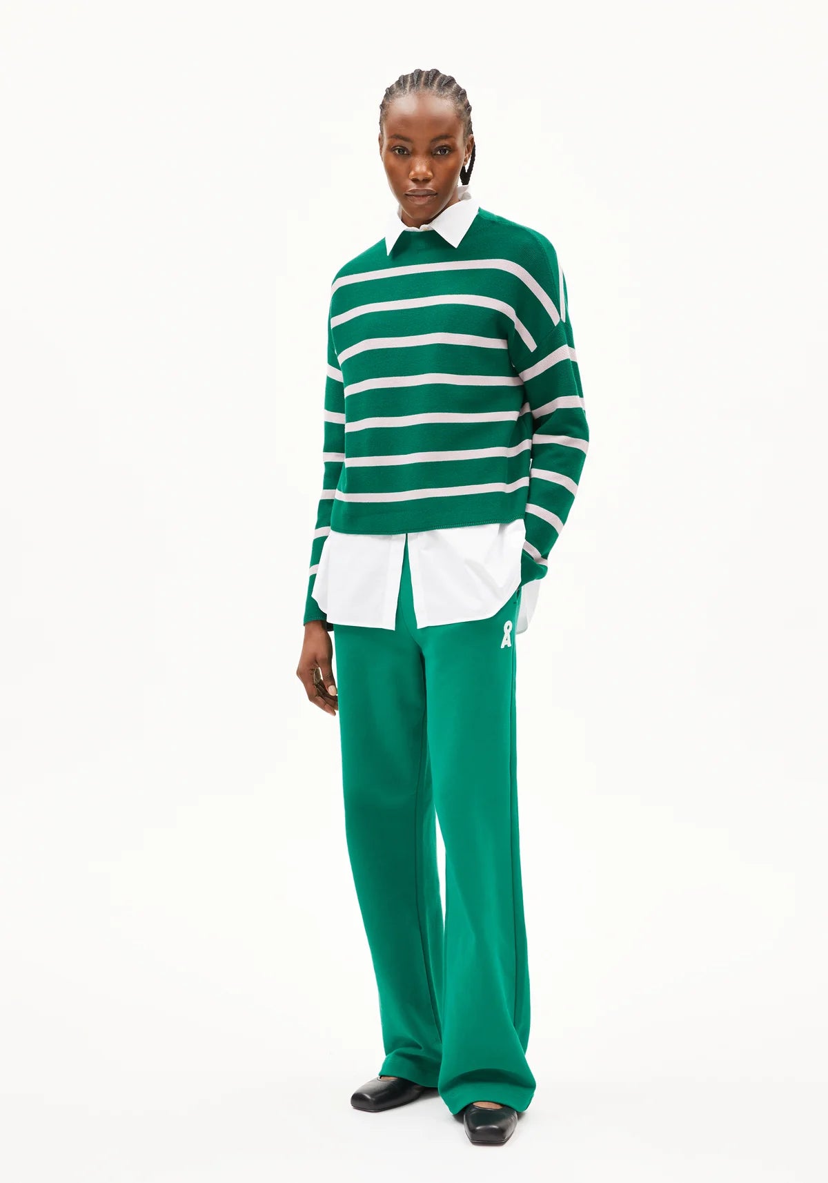 MERINAA STRIPES PULLOVER FROM ORGANIC COTTON