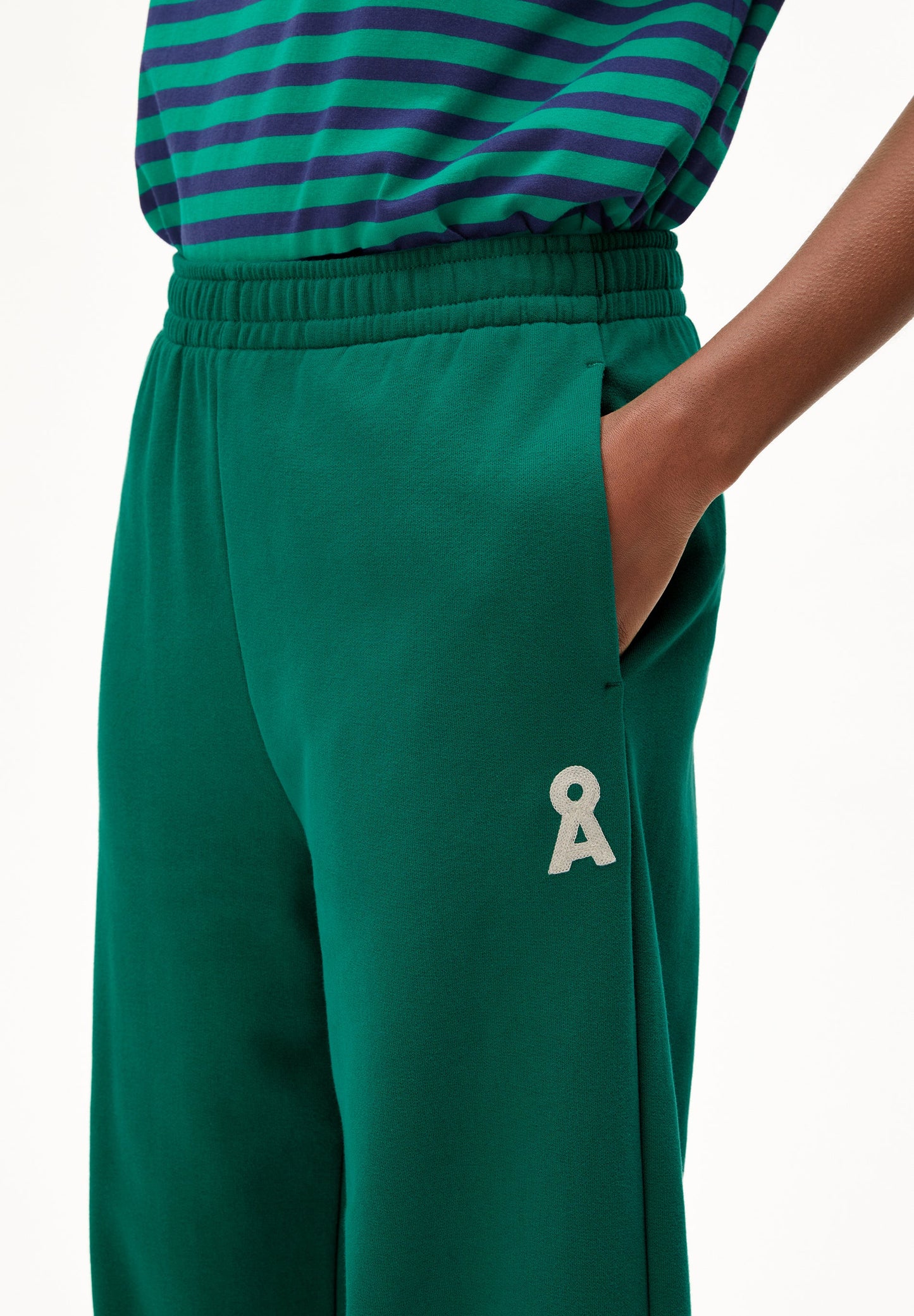 Iconic A Ivaara Pants in Emerald Green