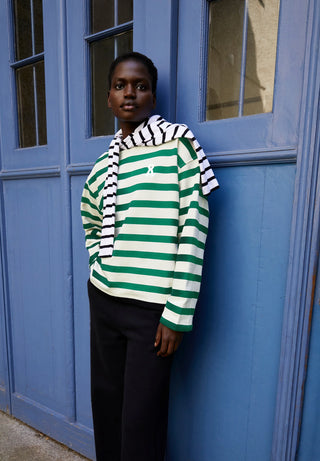 Iconic A Frank Bold Sweater - Undyed Emerald Green