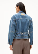 TAANA DENIM JACKET MADE OF RECYCLED COTTON