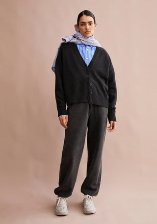 Emissaa Garment Dye Pants in Black
