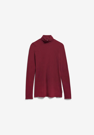 Grazilianaa Soft Longsleeve in Velvet Red