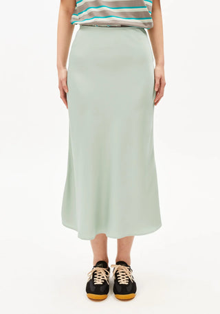 Lenovaa Satin Slip-Skirt - Foam