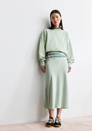 Lenovaa Satin Slip-Skirt - Foam
