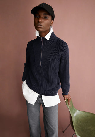 Ronyiaas GMT Dye Knit in Night Sky