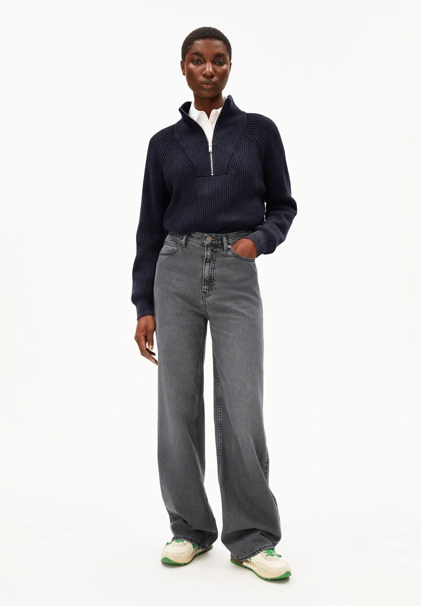 Ronyiaas GMT Dye Knit in Night Sky