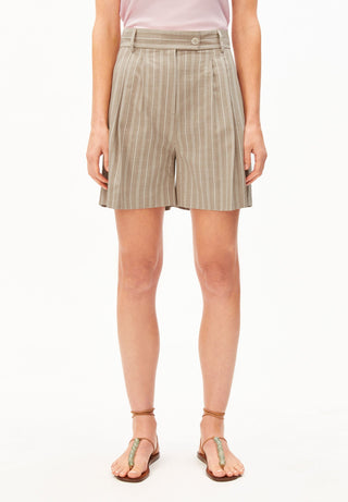 Stripe Kaayua Pleated Short