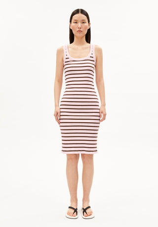 Tank Top Rib Stripe Dress