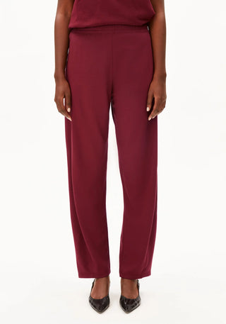 Basic Jersey Barrel Pant - Velvet Red