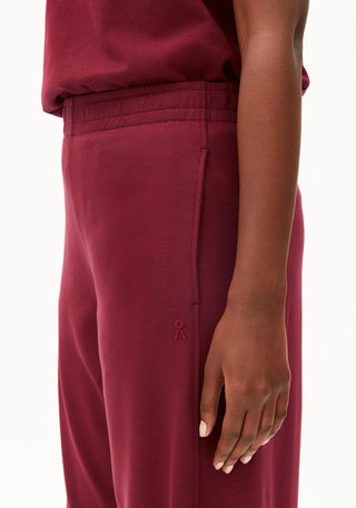 Basic Jersey Barrel Pant - Velvet Red