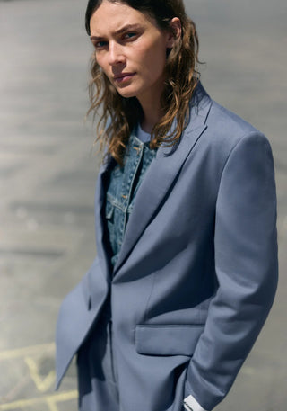 Mikulaa Blazer in Dusty Moon