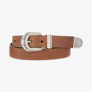 Mylah Belt in Beige/Silver