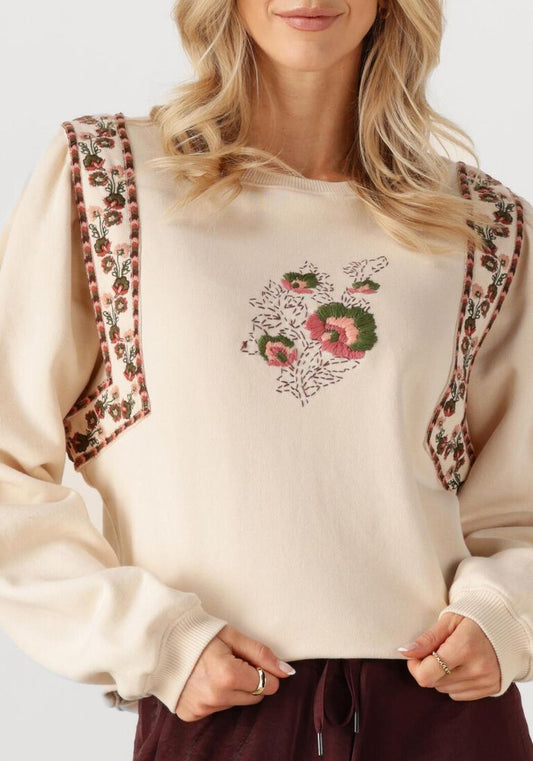 Izaac Sweatshirt in Cream