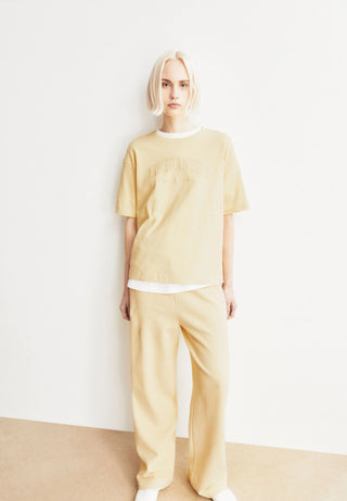 Giannaa College T-Shirt In Golden Hay