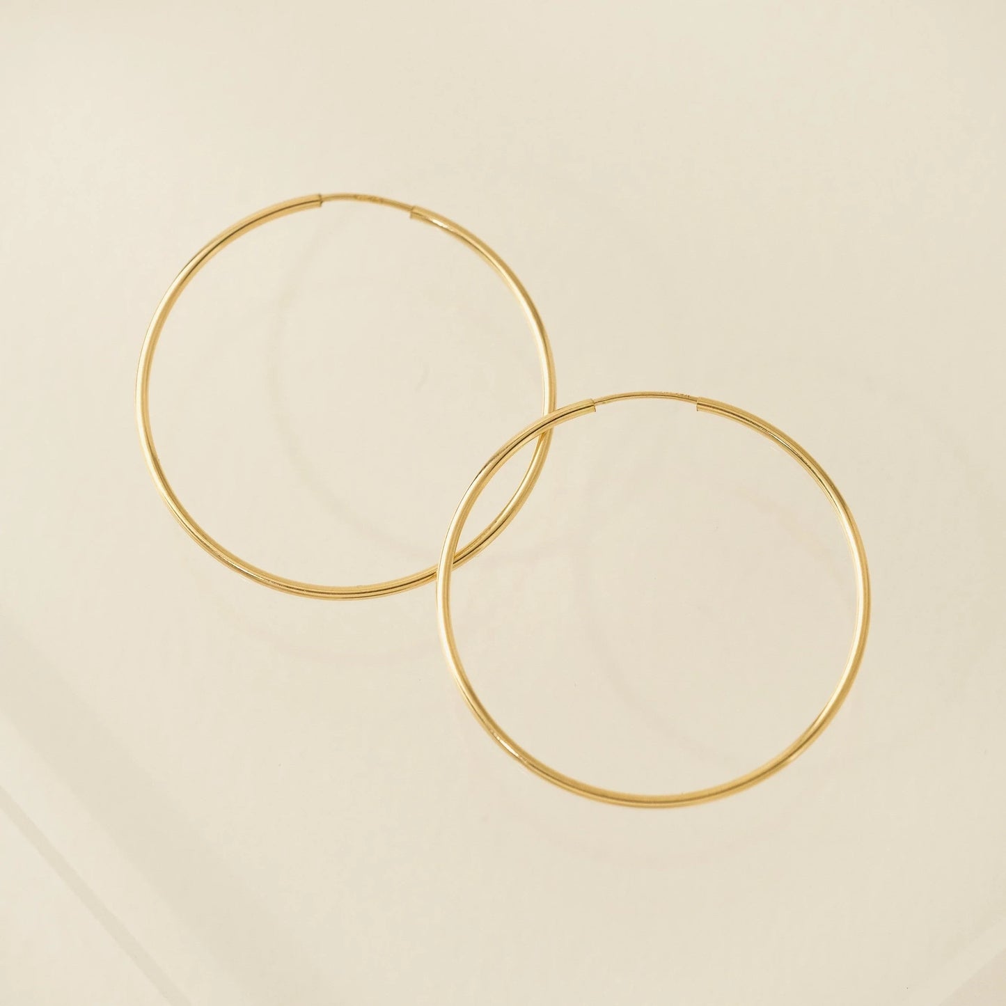 38MM Gold-Filled Infinity Hoop