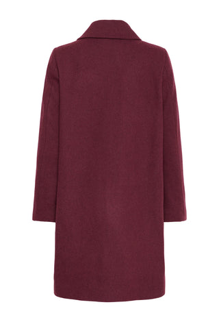 Kamillas Coat in Tawny Port Melange