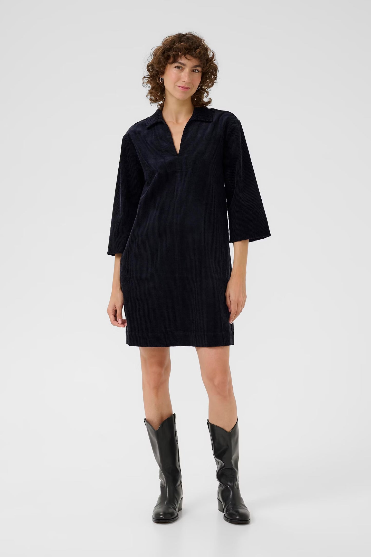 SharriPW Dress in Dark Navy