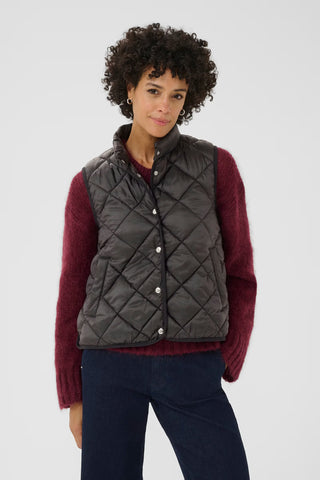 SidsePW Waistcoat in Black