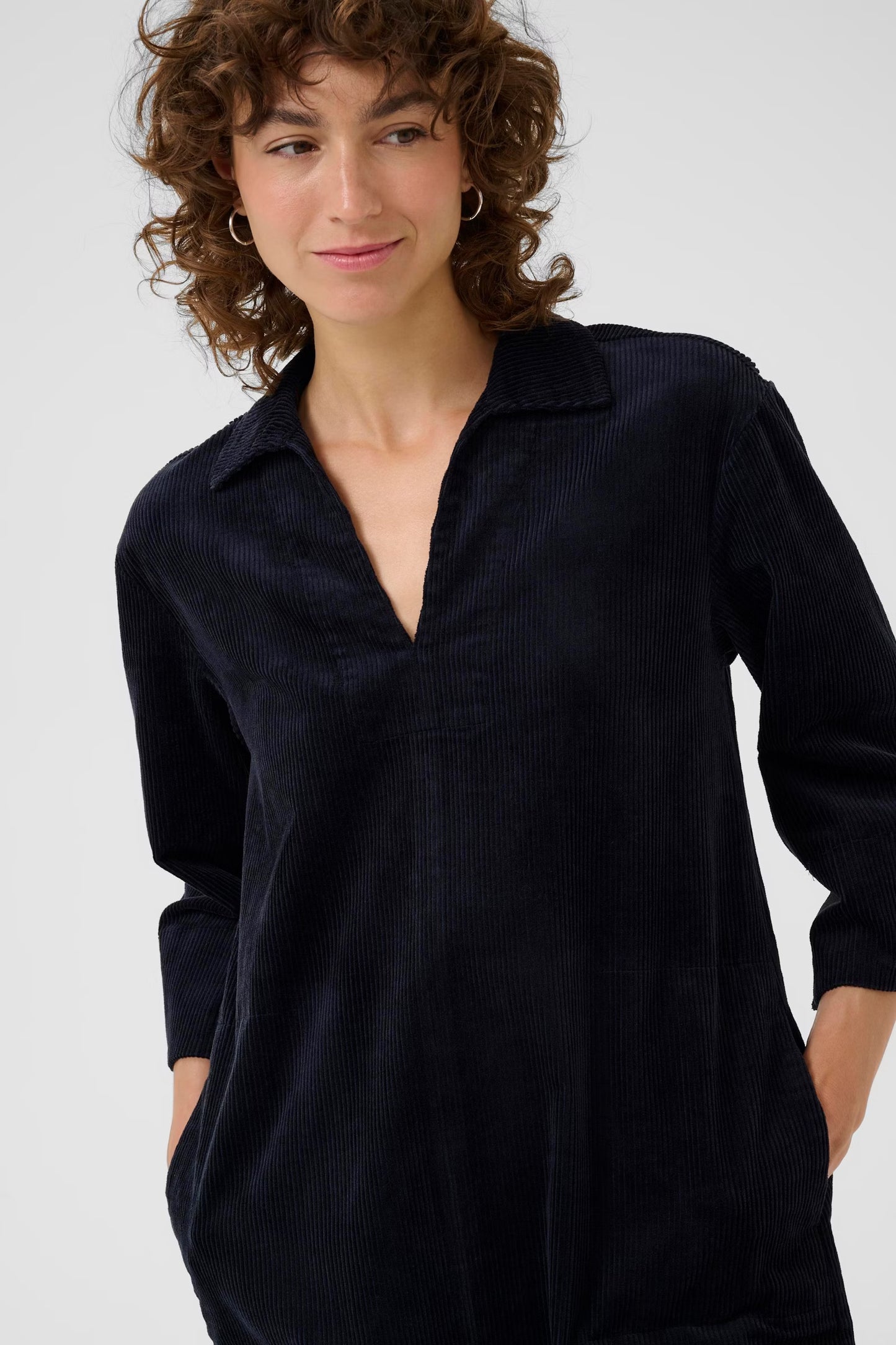 SharriPW Dress in Dark Navy