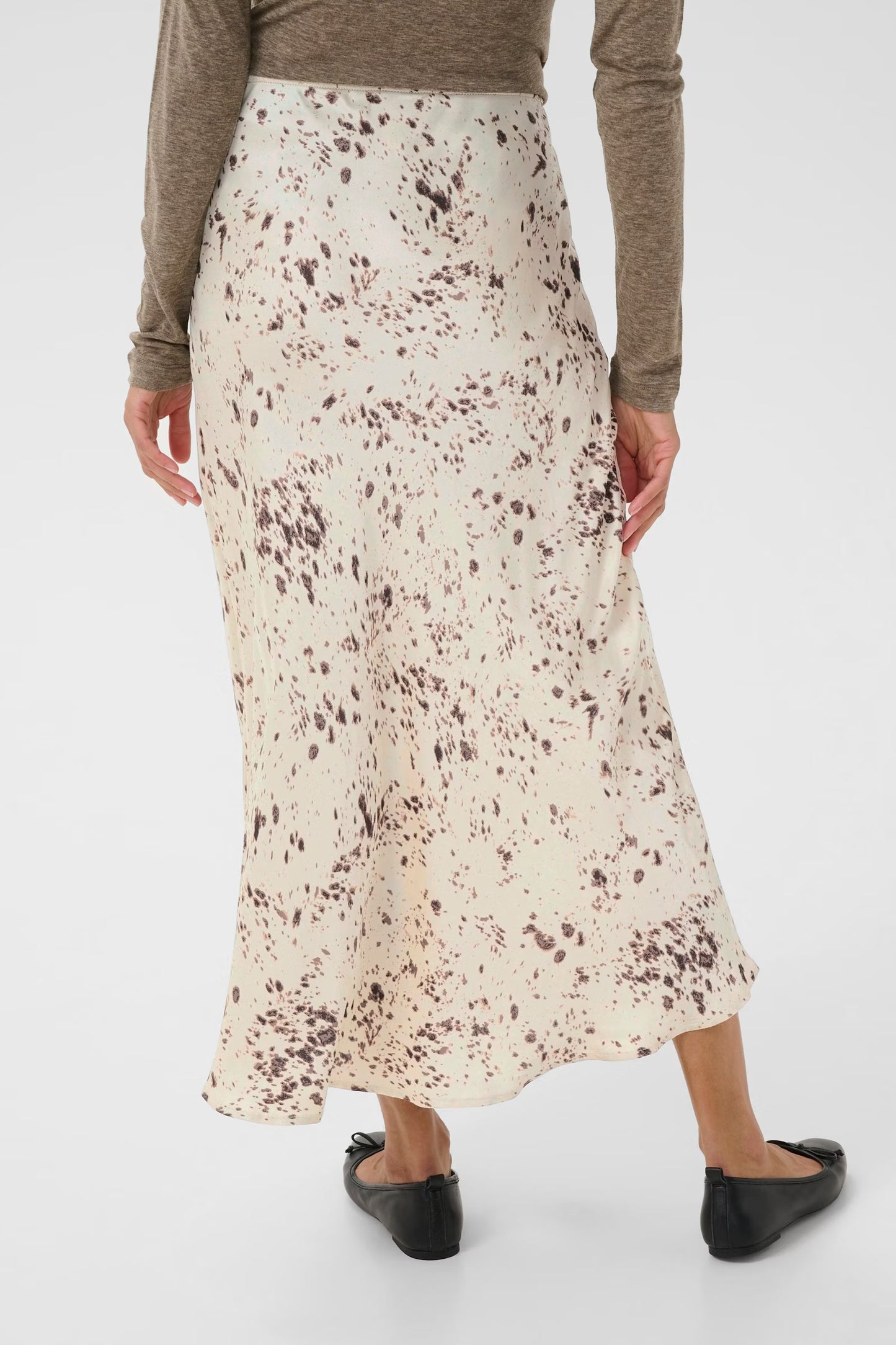LaurinaPW Skirt in French Oak Scattered Print
