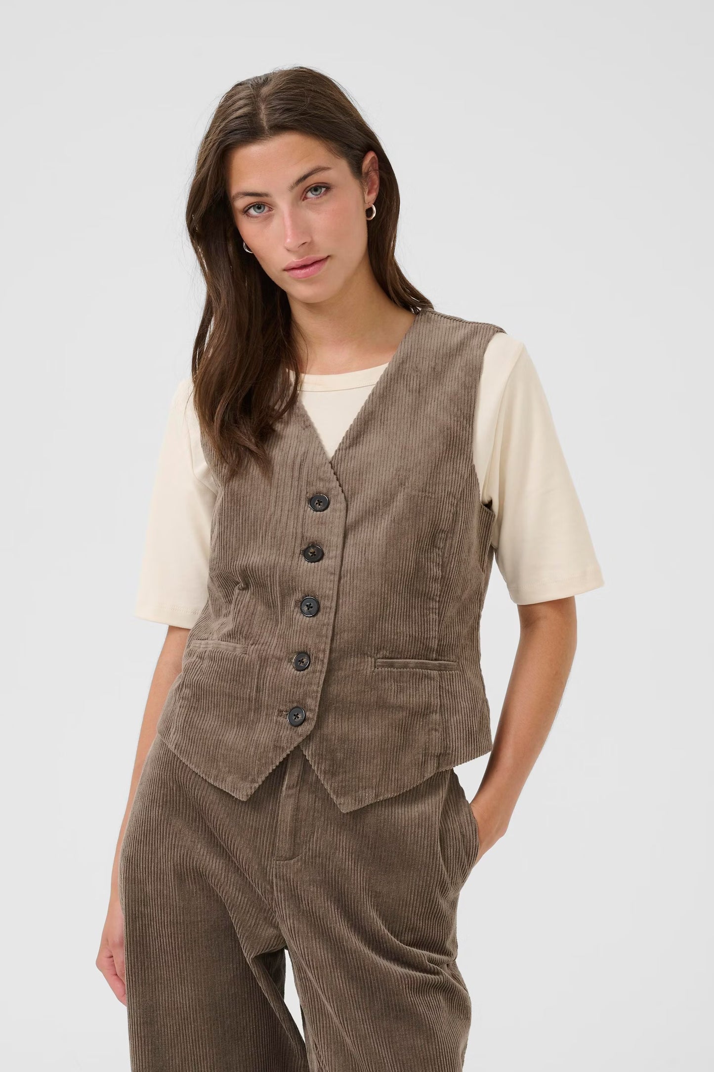 LinkaPW Waistcoat in Falcon