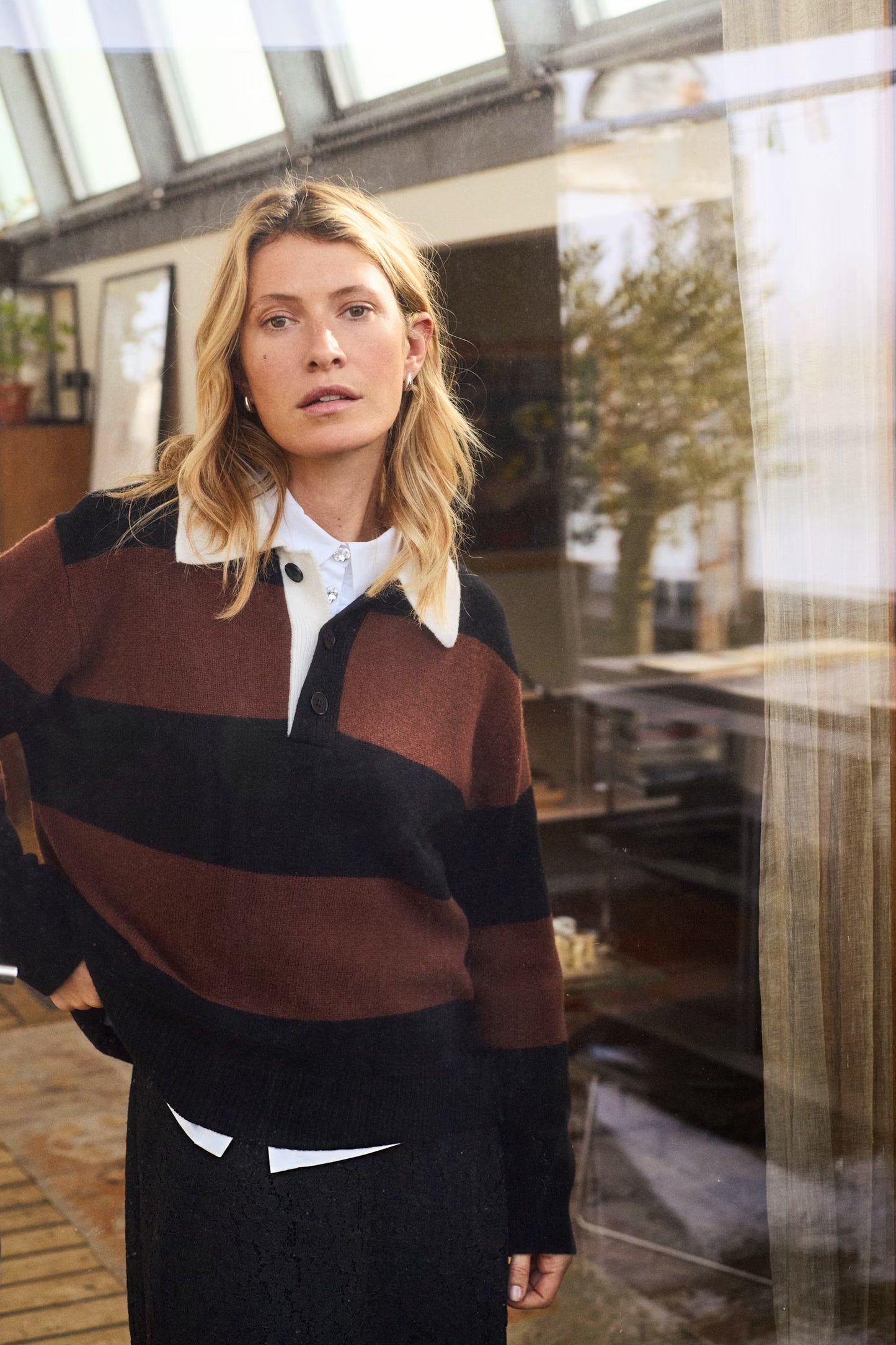 VinkelaPW Pullover - Sorrel Horse/Black