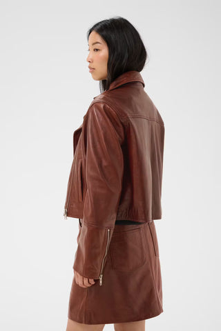 CimmiePW Jacket in Brown Out