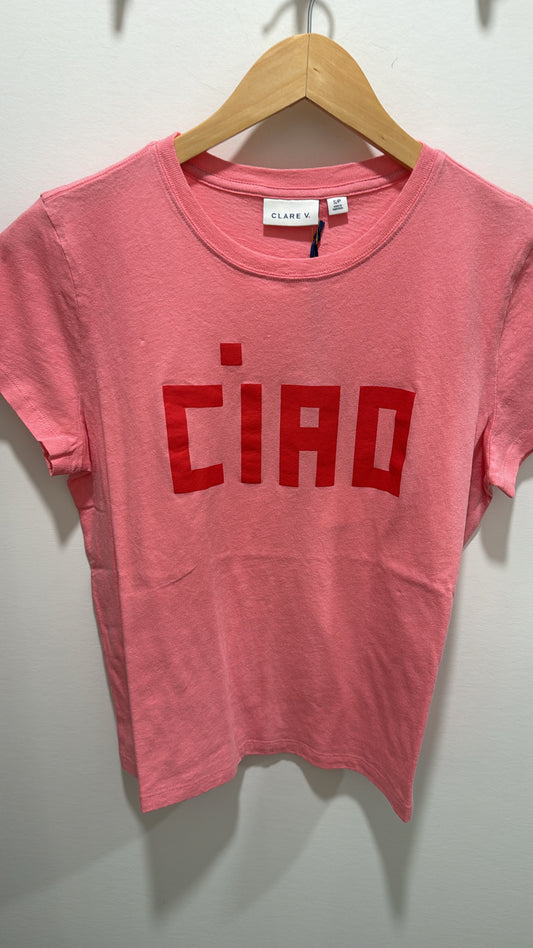 Ciao Classic Tee in Petal