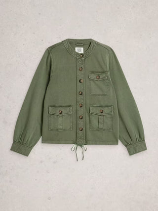 Demi Utility Jersey Jacket