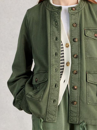 Demi Utility Jersey Jacket