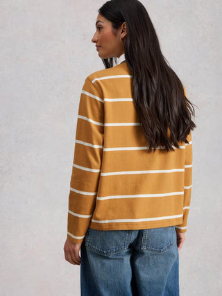 Stella Stripe Rugby Top - Yellow Multi