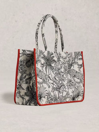 Jasmine Jacquard Tote Bag