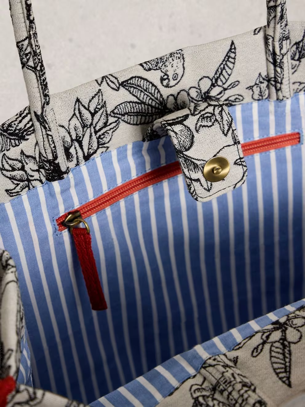 Jasmine Jacquard Tote Bag