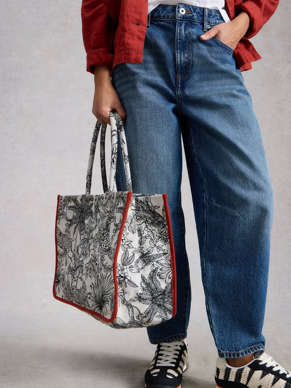 Jasmine Jacquard Tote Bag