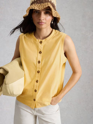 Simone Tank in Light Yellow