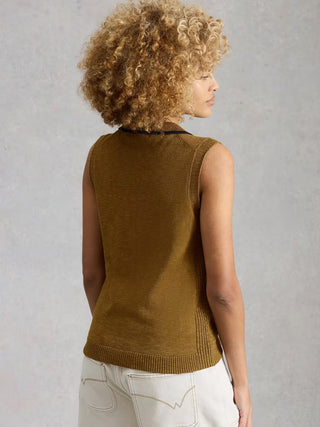 Candice Collar Vest
