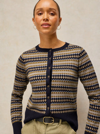 Lois Fairisle Cardigan