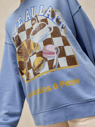 Cleo Longline Graphic Sweat