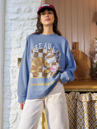 Cleo Longline Graphic Sweat