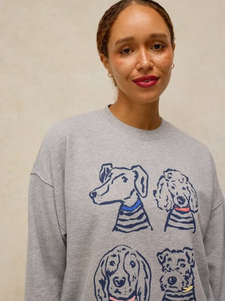 Cleo Longline Graphic Sweatshirt