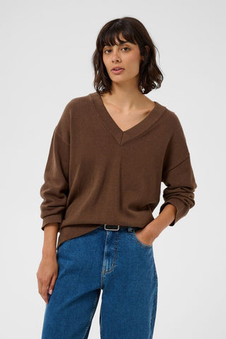 CharlinPW Pullover in Downtown Brown