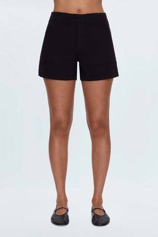MARISSA HIGH RISE UTILITY SHORT - NOIR