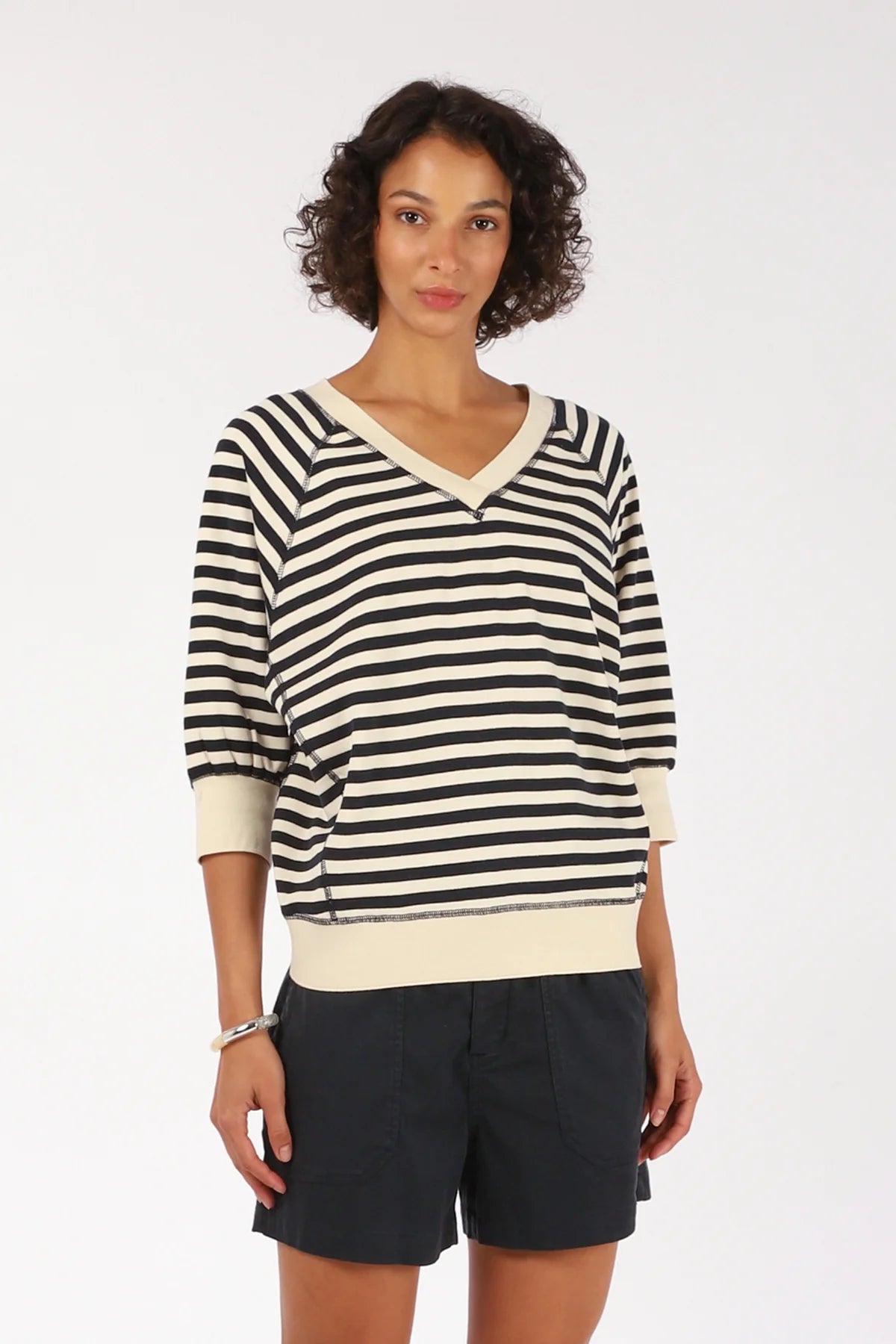 MMMaggie Stripe Sweatshirt