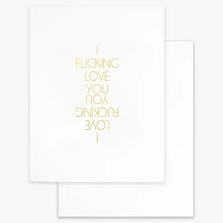 I love fucking you