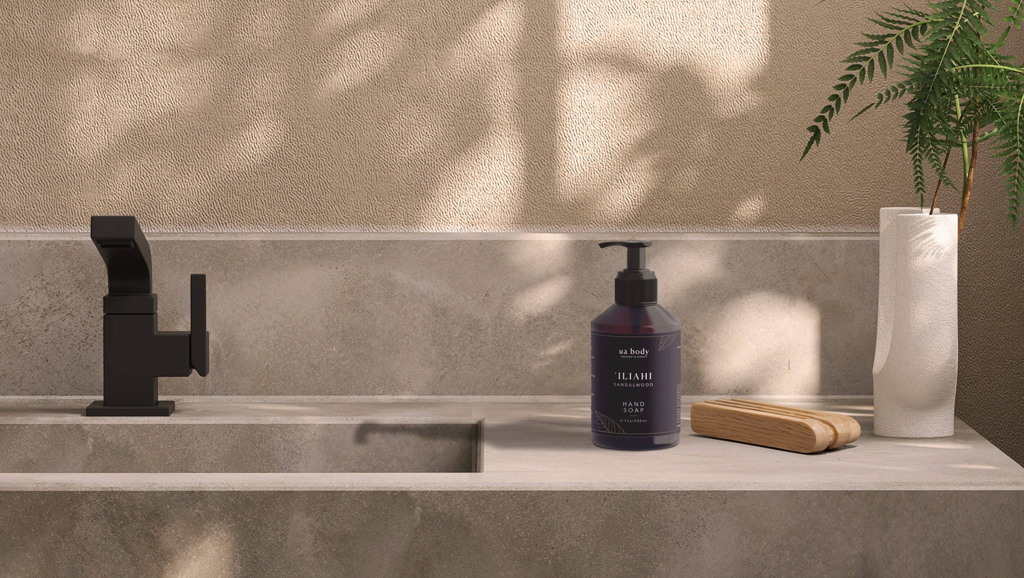 Iliahi Sandalwood Hand Soap: 6.7oz / 200ml