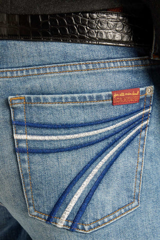 Tailorless Dojo in Denim Bluefern - 32"