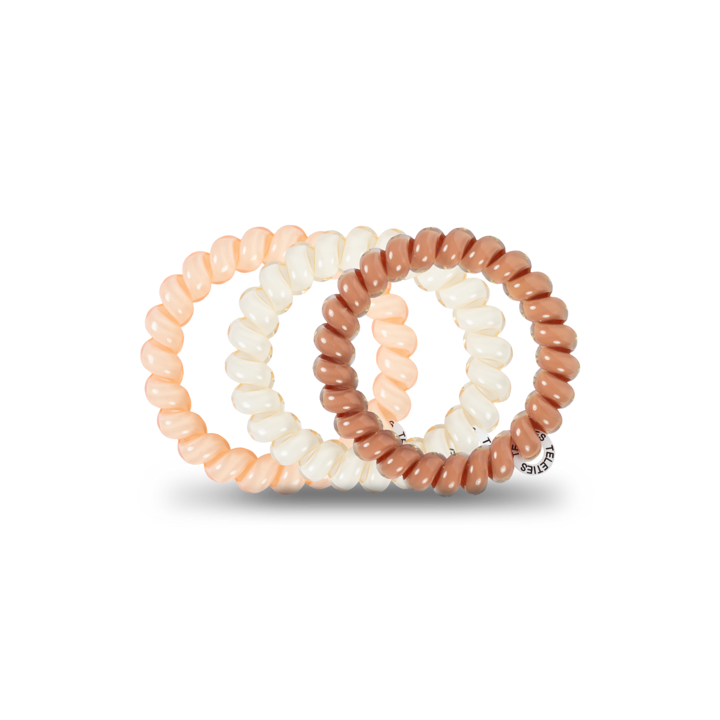 For the Love of Nudes - Large Spiral Hair Coils, Hair Ties